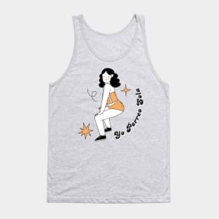 Yo Perreo Sola - vintage design Tank Top